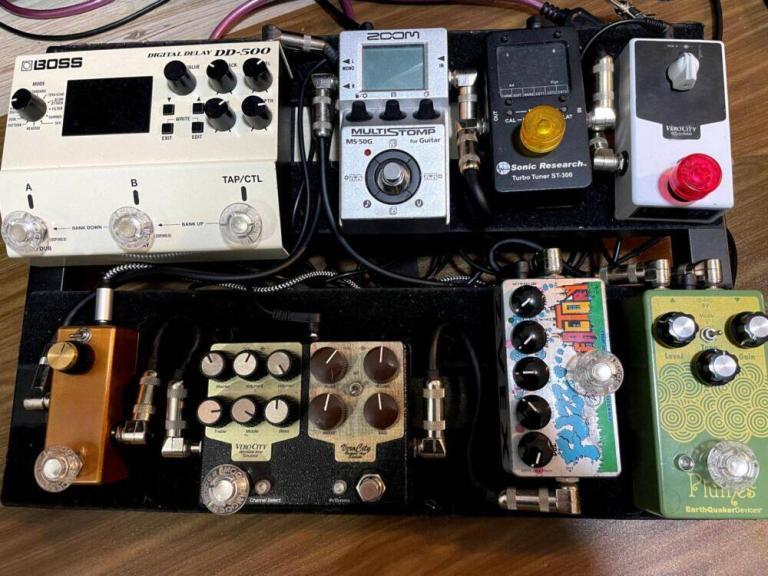 Fender Engine Room lvl8をPedal Train Classicに載せてボードを作成しました。 masa BLIK