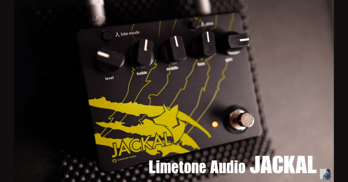 Limetone Audio JACKAL タメシビキ！ クランチ、ハイゲインすべて 
