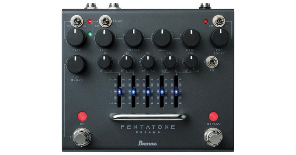 Ibanez Pentatone Preamp機能詳細！フロアタイプの多機能プリアンプがアイバニーズから！ masa BLIK