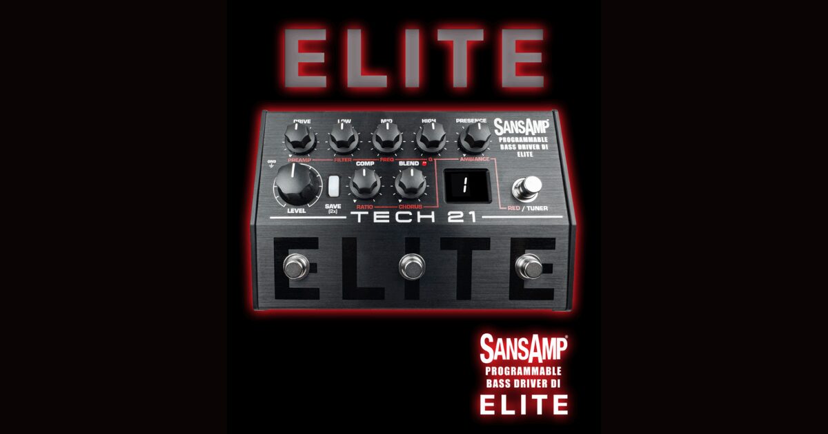 SansAmp Programmable Bass Driver ELITE